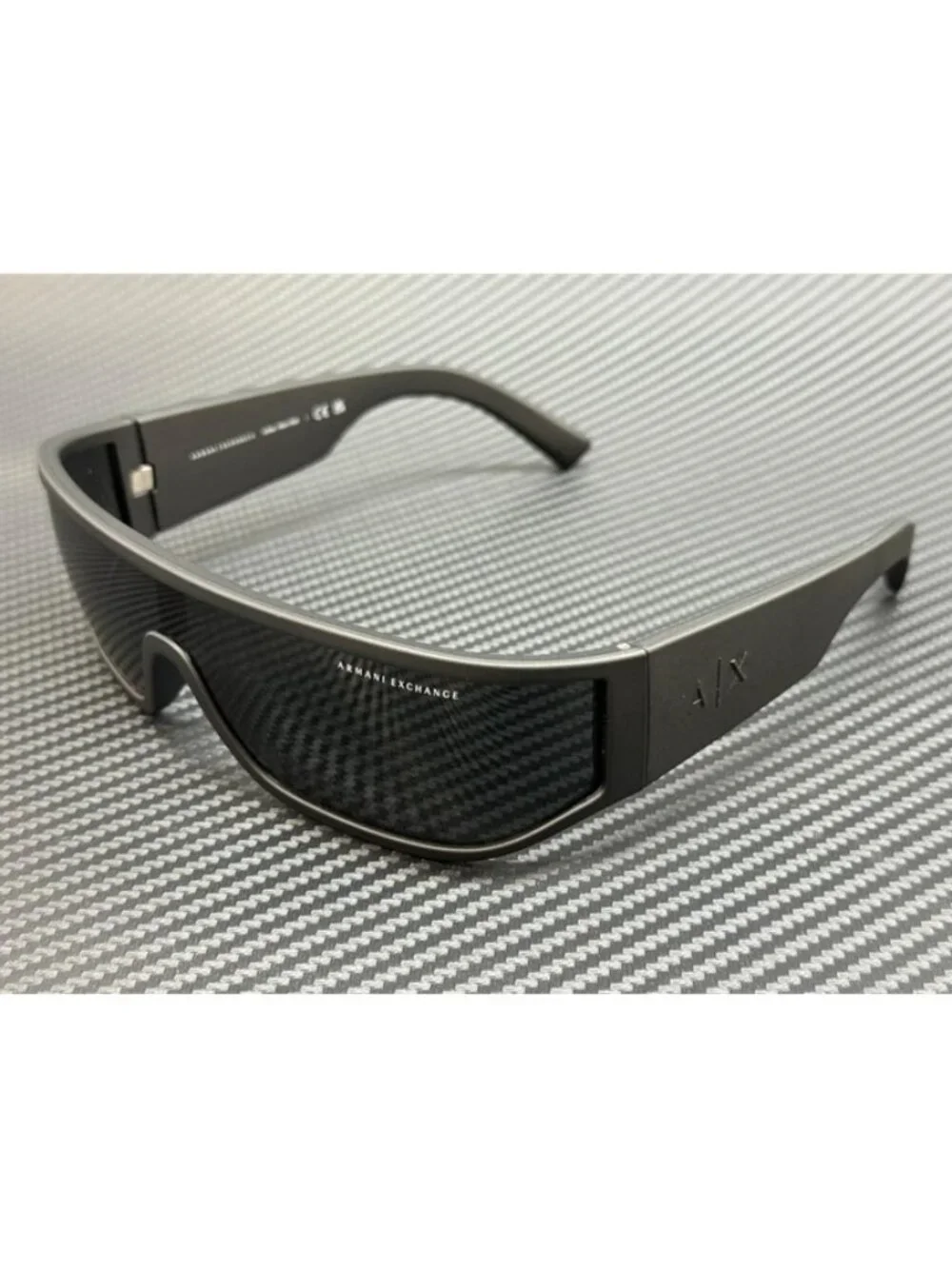 New Armani Exchange Men Matte Black Sunglasses 70-18-130